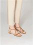 Parallele Camel Slingback in Suède Brown Dames - Thumbnail 2