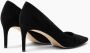 Parallele Zwarte Suède Puntige Neus Stiletto Hakken Black Dames - Thumbnail 4