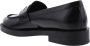 Paris Punk Zwarte Penny Loafer Schoenen - Thumbnail 2