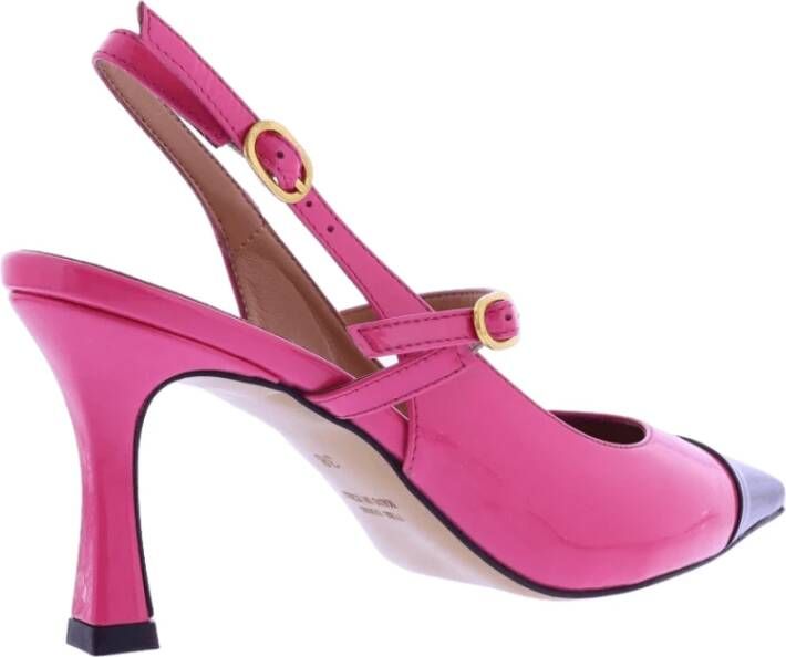 Paris Punk Dames Dex Slingback Roze Pump Pink Dames