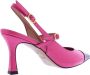 Paris Punk Dames Dex Slingback Roze Pump Pink Dames - Thumbnail 3