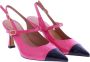 Paris Punk Dames Dex Slingback Roze Pump Pink Dames - Thumbnail 4