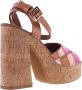 Paris Punk Dames Inuovo Pump Brown Dames - Thumbnail 3