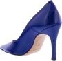 Paris Punk Dames Lakleren Pump Blauw Purple Dames - Thumbnail 2