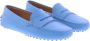 Paris Punk Gianluca Perrone Leren Loafer Blue Dames - Thumbnail 6