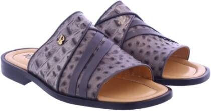 Paris Punk Heren Bertozzi Slipper Grijs Gray Heren