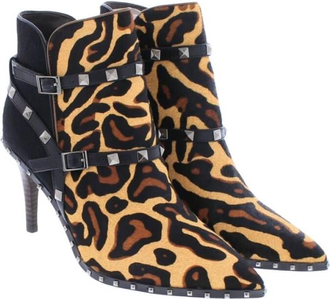 Paris Punk Luipaard Western Stijl Laarzen