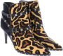 Paris Punk Luipaard Western Stijl Laarzen - Thumbnail 2