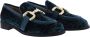 Paris Punk Scarpa Velluto Green Dames - Thumbnail 6