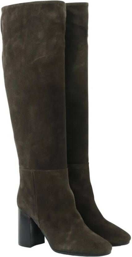 Paris Punk Suede Enkellaars