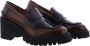 Paris Punk Uma Parker Mocassino Brown Dames - Thumbnail 6