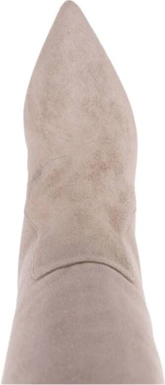 Paris Texas Beige Enkellaarsjes voor Vrouwen