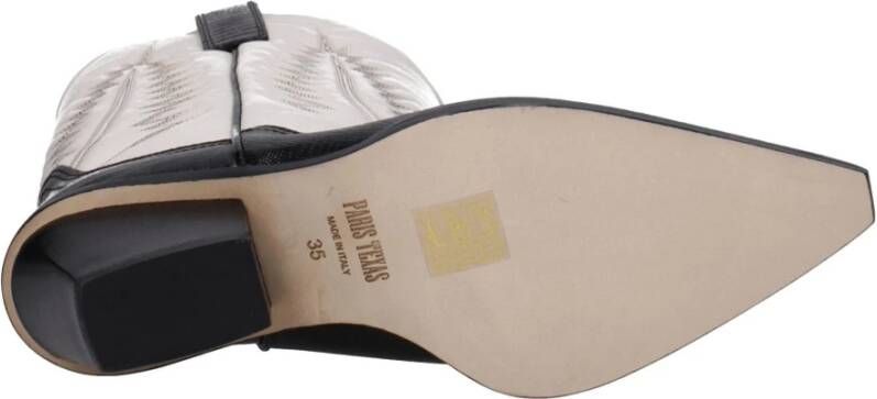 Paris Texas Beige Leren Country Laarzen
