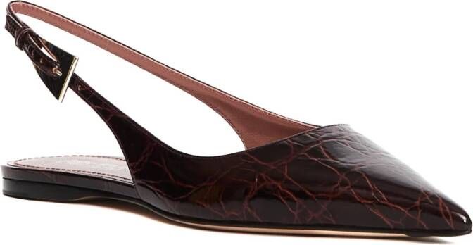 Paris Texas Bordeaux Ballerina Jessica Slingback Flat