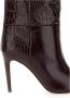 Paris Texas Bordeaux Croco Hoge Hak Laarzen - Thumbnail 2