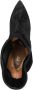 Paris Texas Suede hakken enkellaarzen Zwart Dames - Thumbnail 8
