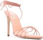 Paris Texas Flat Sandals Pink Dames - Thumbnail 2