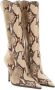 Paris Texas Ashley Krokodil Effect Haklaarzen Beige Dames - Thumbnail 7