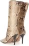 Paris Texas Ashley Krokodil Effect Haklaarzen Beige Dames - Thumbnail 10