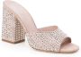 Paris Texas Glamour Diamant Hoge Hak Sandalen Pink Dames - Thumbnail 8
