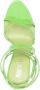 Paris Texas Groene Lace-Up Hoge Hak Sandaal - Thumbnail 2