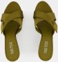 Paris Texas Groene Satijnen Couture Muiltjes - Thumbnail 2
