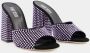 Paris Texas Paarse Onyx Kristal Hakken Sandalen Purple Dames - Thumbnail 7
