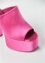 Paris Texas Sasha Mule Raso Sandalen Pink Dames - Thumbnail 3