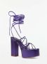 Paris Texas Verhoogde Sandalen Px563 Xnpl3 Purple Dames - Thumbnail 2