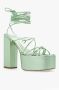 Paris Texas Herenna heeled sandals Groen Dames - Thumbnail 4