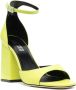 Paris Texas Groene Leren Hak Sandalen Groen Dames - Thumbnail 4