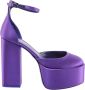 Paris Texas High Heel Sandals Purple Dames - Thumbnail 2