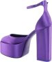 Paris Texas High Heel Sandals Purple Dames - Thumbnail 4