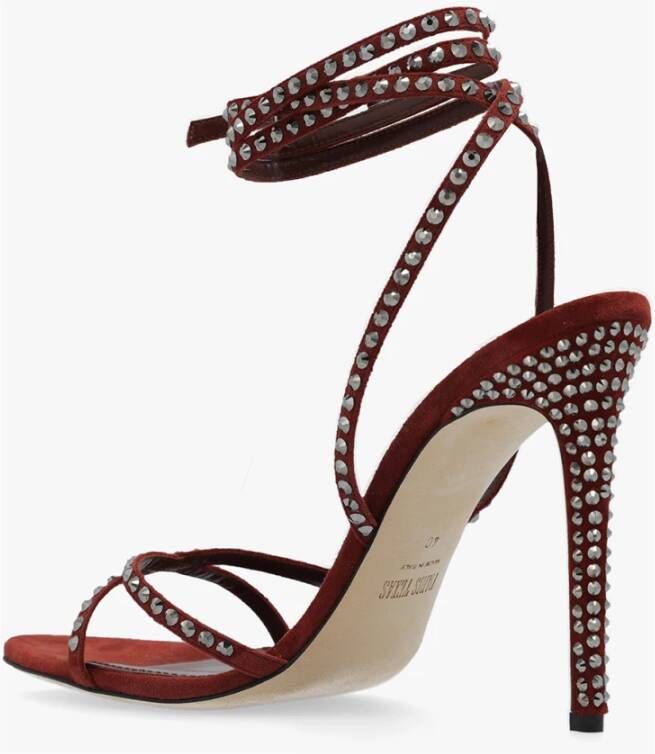 Paris Texas Holly Zoe sandalen met hak Bruin Dames