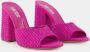 Paris Texas Kristallen Amandel Teen Sandalen Pink Ruby Pink Dames - Thumbnail 4