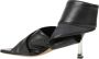 Paris Texas Leren sandalen met veters en zilveren hakken - Thumbnail 2