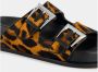 Paris Texas Luipaard Platte Sandalen - Thumbnail 2