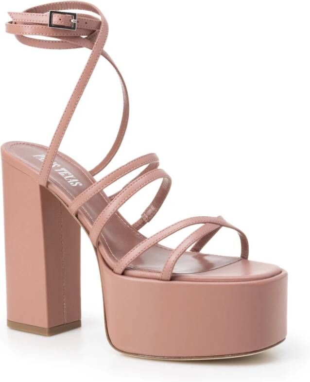 Paris Texas Luxe hoge hak sandalen Pink Dames