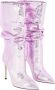 Paris Texas Metallic Python Roze Enkellaarzen Pink Dames - Thumbnail 7