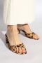 Paris Texas Slippers & Mules Brown Lara Mule Shoes in bruin - Thumbnail 3