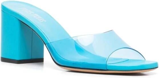 Paris Texas Mules Blue Dames