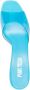 Paris Texas Blauwe PVC Muiltje 70 Elegante Hakken Blue Dames - Thumbnail 4