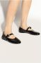 Paris Texas Zwarte leren platte schoenen met gesp Black Dames - Thumbnail 2