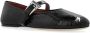 Paris Texas Zwarte leren platte schoenen met gesp Black Dames - Thumbnail 4