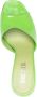 Paris Texas Holly Anja Mules in Green Leather Groen Dames - Thumbnail 4