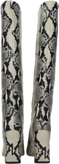 Paris Texas Python Print Puntige Nepleren Laarzen