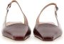 Paris Texas Krokodil-geprint Leren Slingback Burgundy Red Dames - Thumbnail 8