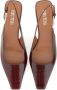 Paris Texas Krokodil-geprint Leren Slingback Burgundy Red Dames - Thumbnail 11