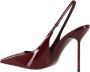 Paris Texas Rode Zwarte Slingback Hakken - Thumbnail 2