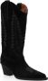 Paris Texas Zwarte Lizard-Print Leren Western Laarzen Black Dames - Thumbnail 4